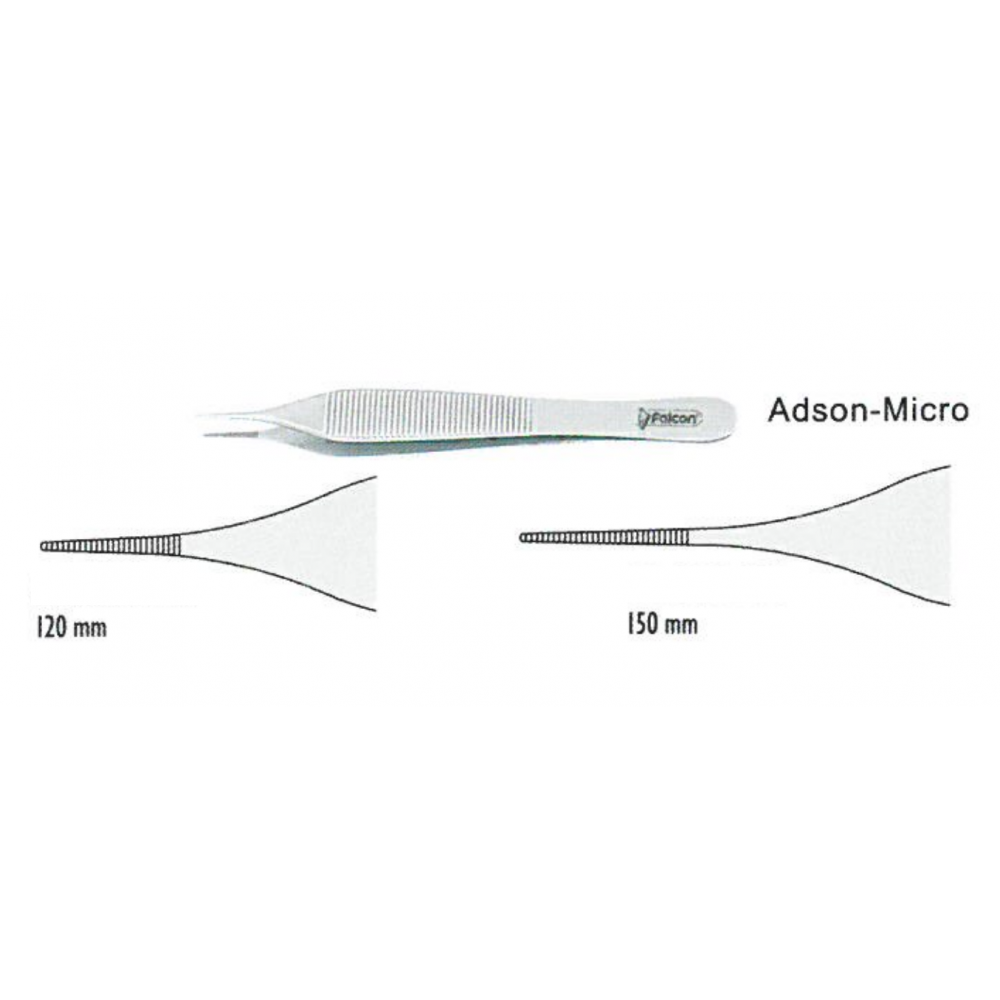 Pinzas Adson-Micro, Cirugía e Implantes Dentales