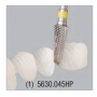 Pulidores-Fresas Dentales CAD/CAM Restauración Dentado Cruzado Superfino 30,n  y Zirconio